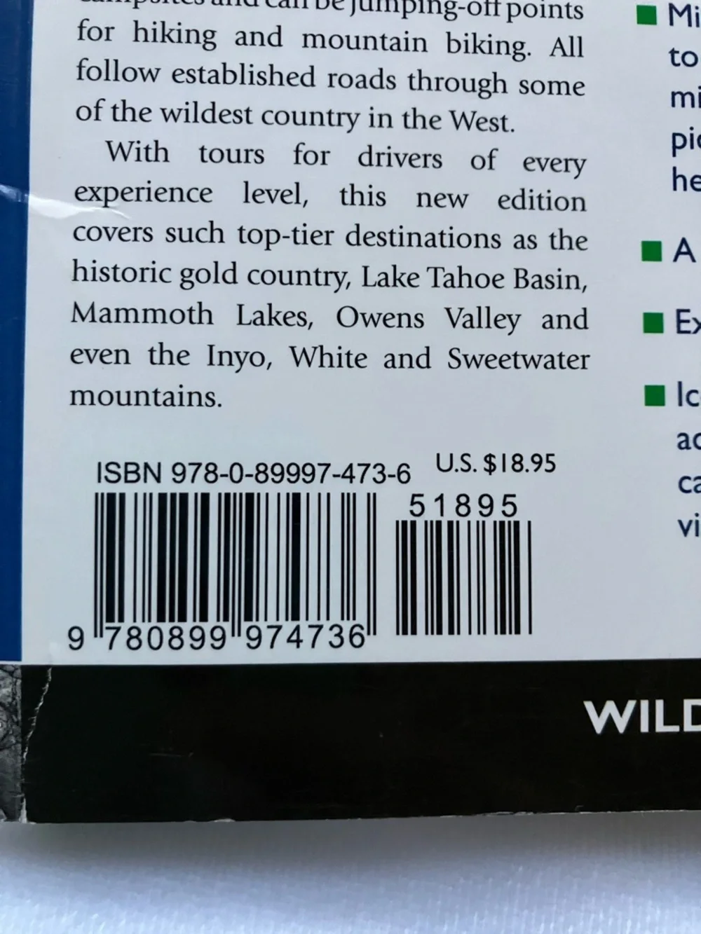 Eastern High Sierra Trail Books